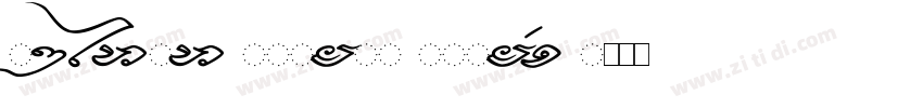 B2Hana Medium NewYor字体转换